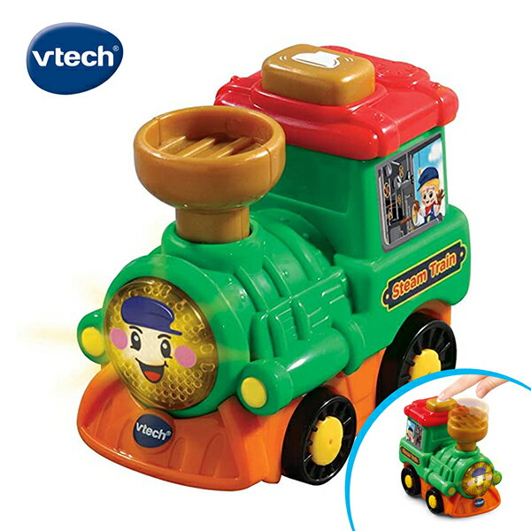 Vtech 嘟嘟聲光互動車-小火車 / 玩具車 / 嘟嘟車