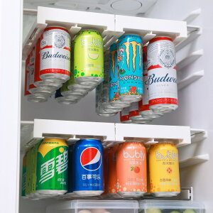 創意跨境新款冰箱懸掛式易拉罐收納架飲料可樂罐裝啤酒收納整理架