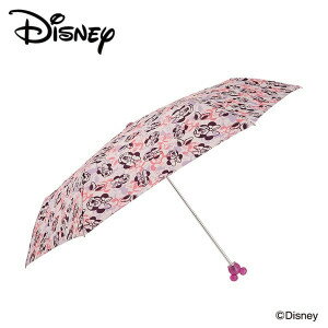 大賀屋 米妮 晴雨傘 粉紫 頭型 傘 遮陽傘 亂花 Minnie Mouse 迪士尼 日貨 正版授權 J00012292