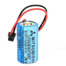 CR17335SE-R(3V) Q6BAT 1800mAh 帶2P黑色接頭 三菱不可充電PLC鋰電池(含稅)【佑齊企業 iCmore】