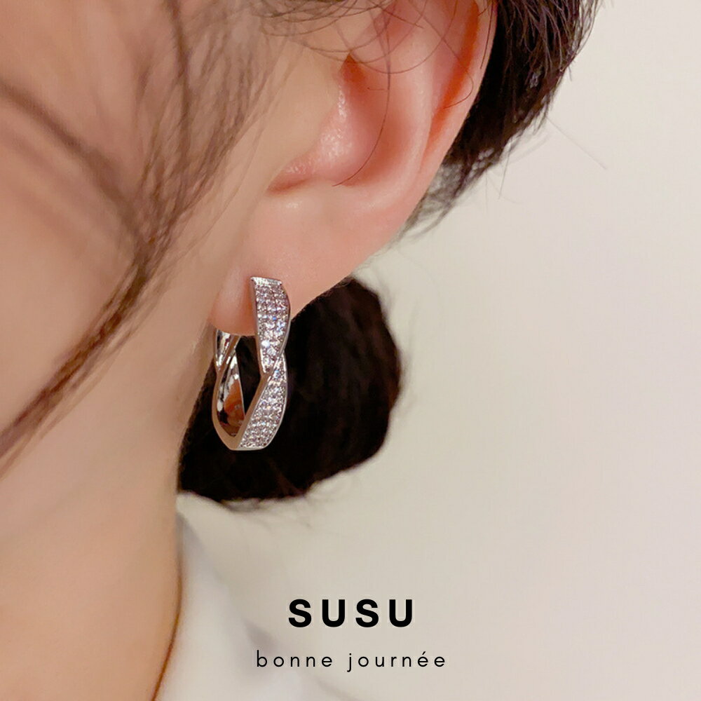SU SU︱麻花捲捲耳環❤️事業 招財 人緣 工作 健康 紓壓 水晶 飾品 耳環 項鍊 手鍊 現貨 穿搭 百搭 時尚 6