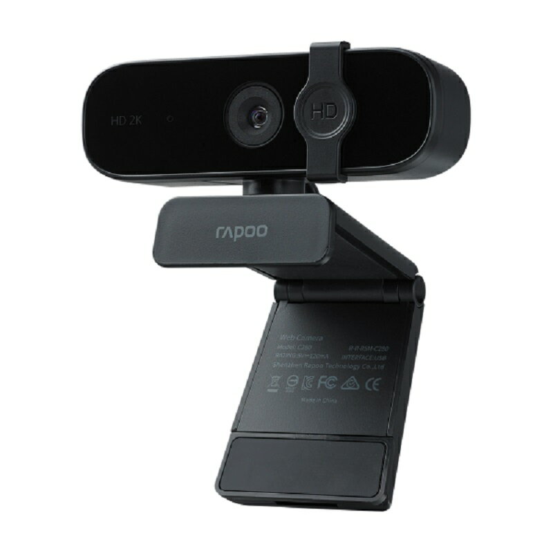【最高現折268】RAPOO 雷柏 C280 網路視訊攝影機/FHD/1440P/自動對焦/超廣角/降噪