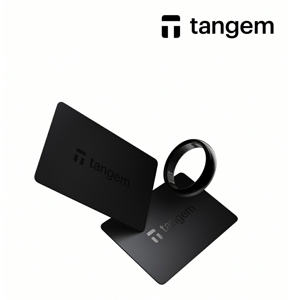 【eYe攝影】現貨 公司貨 TANGEM RING 戒指 + 雙卡組 冷錢包 加密貨幣 比特幣 虛擬錢包