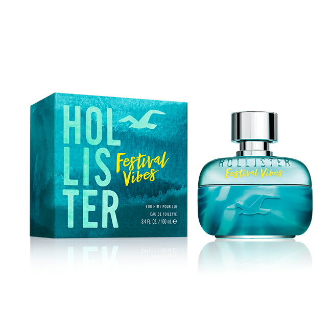 Hollister狂歡嘉年華男性淡香水100ml