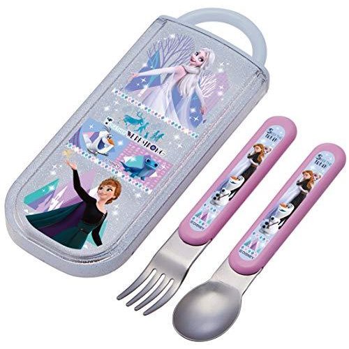 【震撼精品百貨】冰雪奇緣 Frozen~日本迪士尼Disney 冰雪奇緣Frozen Skater兒童餐具組*51648