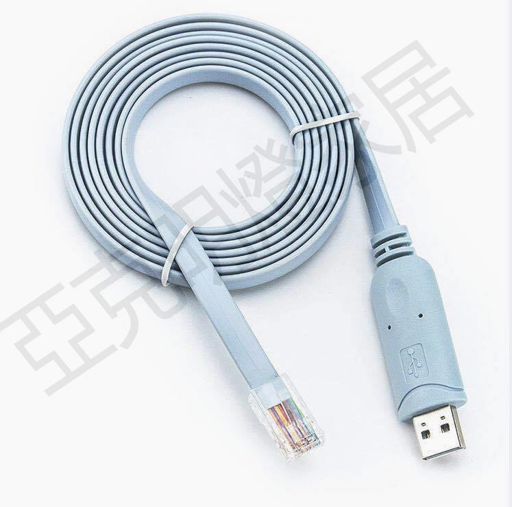 USB轉console調試線交換機配置usb轉rj45串列埠控制轉換線免驅動【亞德機械五金家居】