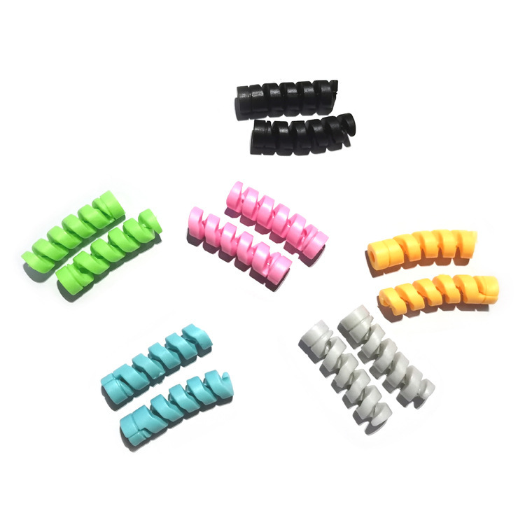 【贈品】繽紛螺旋 線材/耳機保護套 (顏色隨機)