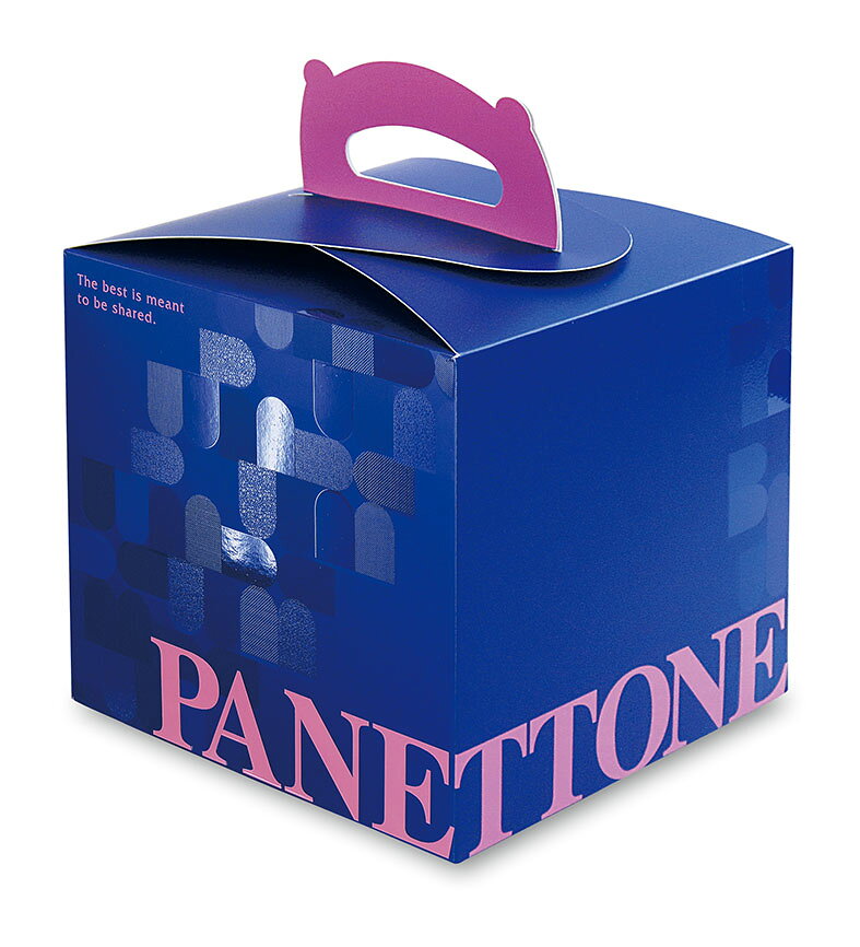聖誕Panettone提盒/21cm(藍色)