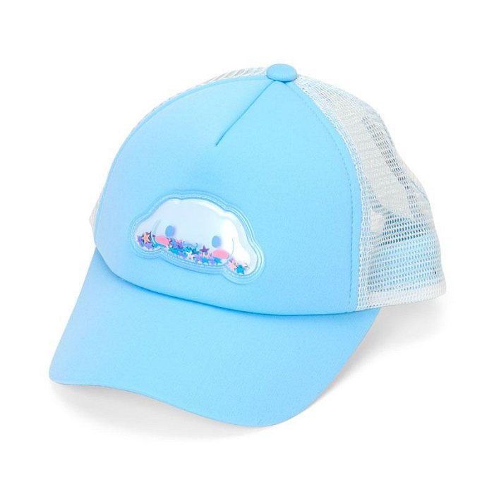 【震撼精品百貨】大耳狗 Cinnamoroll_日本SANRIO三麗鷗 大耳狗兒童網眼透氣棒球帽-亮片*82025