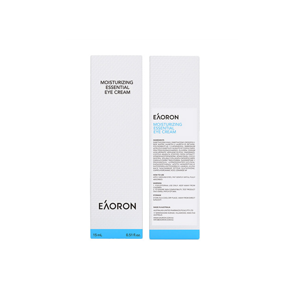 【Eaoron】保濕精華眼霜15g｜雙12嘉年華⚡專櫃 美妝 香氛 保養 禮享保養 香約聖誕 2