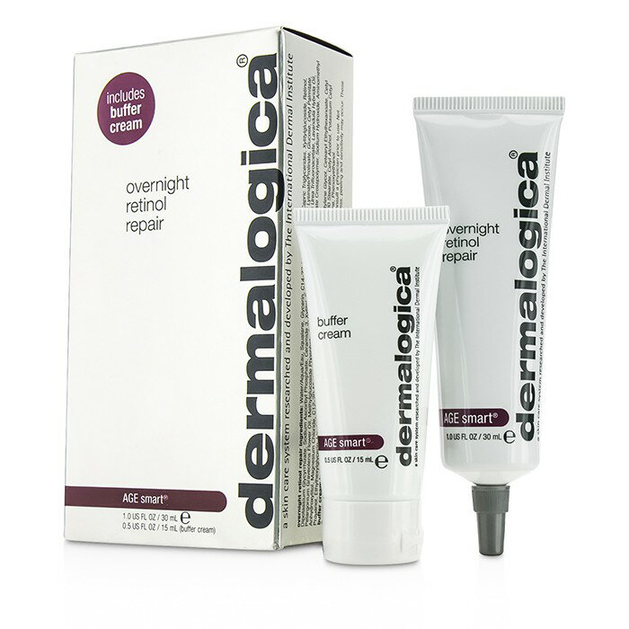 德卡 Dermalogica - 智慧活顏套裝: 夜間修護乳霜 30ml + 柔肌霜 15ml 3