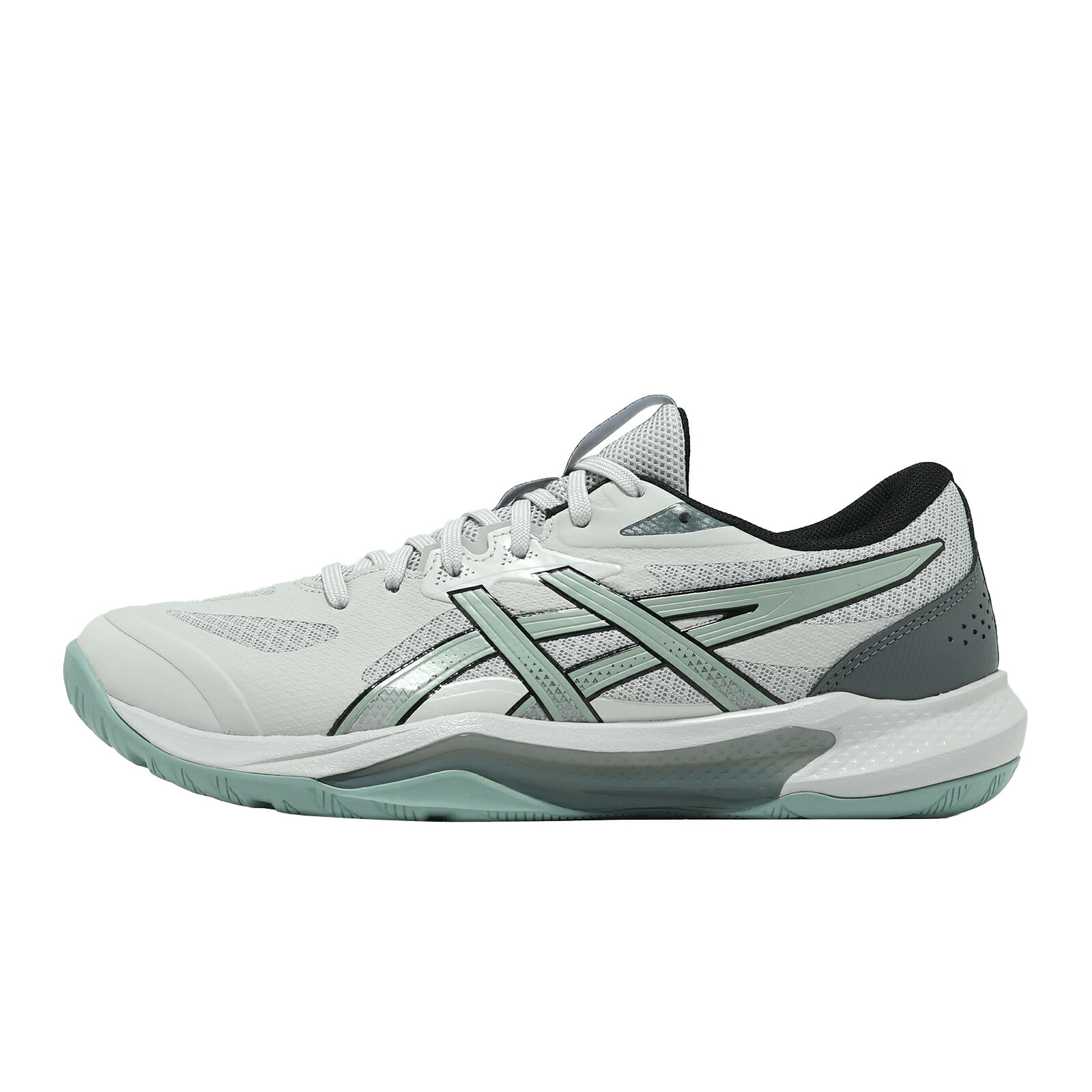 Asics 亞瑟士 排球鞋 GEL-Tactic 13 2E 男女鞋 寬楦 灰 緩衝 室內運動 1073A078021