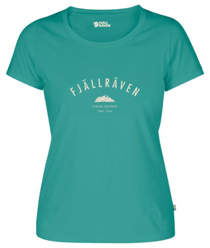 ├登山樂┤瑞典Fjallraven Trekking Equipment T-shirt 有機棉T-女647銅綠 # F89617-647 0