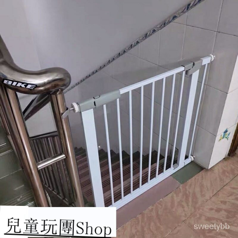 樓梯口護欄門圍欄防護欄柵欄室內寵物欄桿隔離門