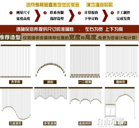 仿水晶珠簾貝殼珠簾隔斷簾成品水晶臥室門簾裝飾客廳玄關簾子家用 快速出貨 | 貝達生活館直營店 | 樂天市場Rakuten