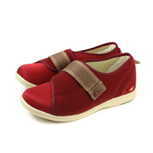 Moonstar 保健鞋 介護鞋 休閒鞋 紅色 女鞋 PA4052 no283
