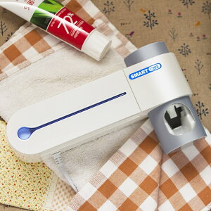 免運 韓國牙刷消毒器全自動擠牙膏器智能殺菌烘干壁掛式電動牙刷置物架