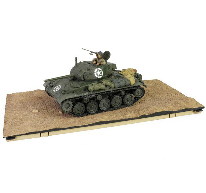 {保固一年 可打統編}FOV 1/32 美國陸軍M24 霞飛 輕型坦克車第8裝甲師 合金成品 模型