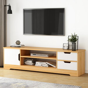 APP下單享點數9% 北歐電視柜茶幾組合套裝現代簡約客廳臥室小戶型簡易電視機柜邊柜