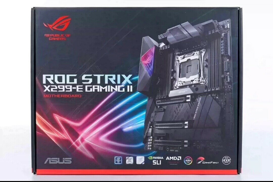 華碩X299-E GAMING II主機板 箱說齊全庫存現貨 電腦電競主機板 支援批發工作室