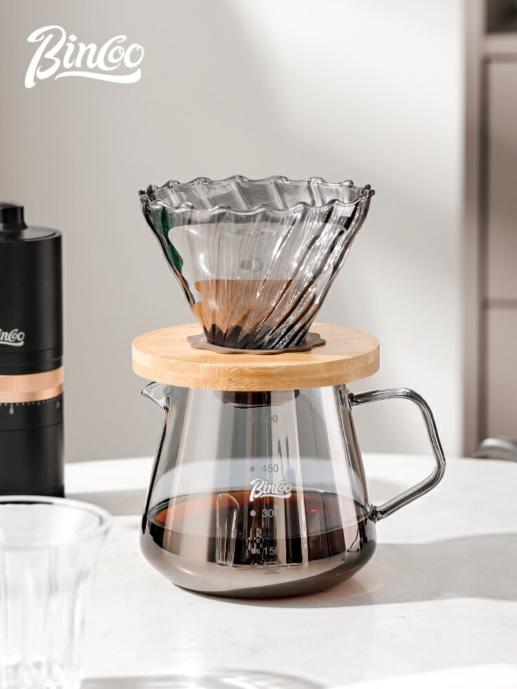 手沖咖啡壺套裝分享壺v60過濾杯萃取過濾器長嘴壺咖啡器具