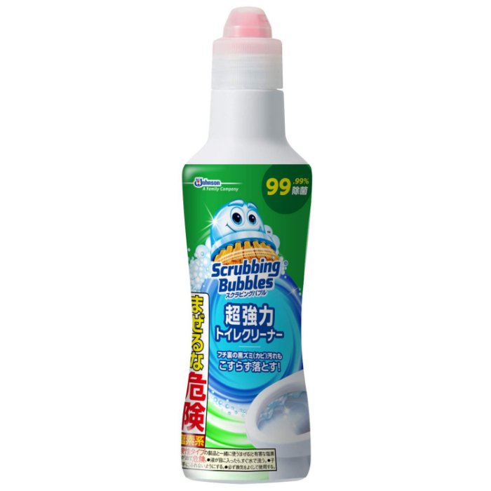 日本原裝【Johnson】Scrubbing Bubbles超強力廁所清潔劑400g