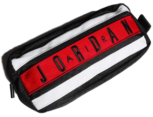 ⭐限時9倍點數回饋⭐【毒】NIKE Jordan Taped Bag 黑 白 紅 喬丹 側背包 腰包 9A0300-KR5