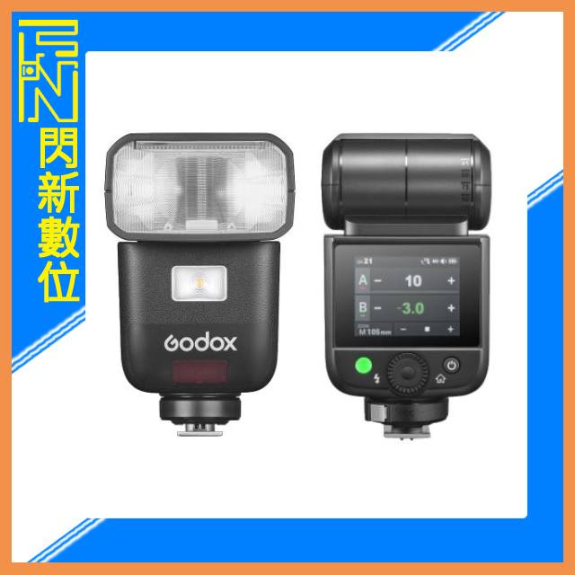 Godox 神牛 V480 TTL 機頂閃光燈 GN50、2吋全彩觸控螢幕(公司貨)C/N/S/F/O