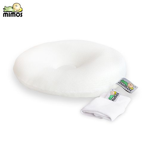 Mimos 3D自然頭型嬰兒枕【枕頭+枕套】S/M★衛立兒生活館★