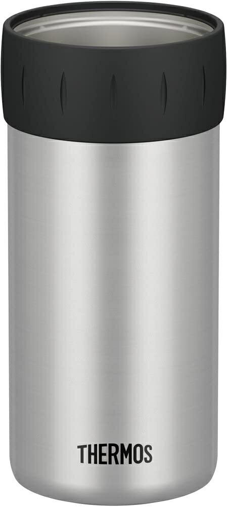 日本製 THERMOS THERMOS 鐵鋁罐保冰保冷罐 500ml JCB-500 真空隔熱效果 易開罐專用 啤酒罐【小福部屋】 1