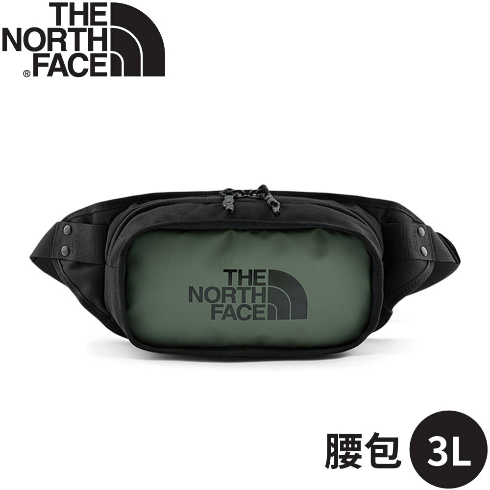 【The North Face EXPLORE HIP PACK 3L腰包《百里香綠》】3KZX/休閒腰包/小包/斜揹包/側揹包