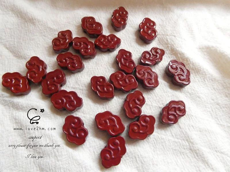 97.25%紫金砂 雲紋 硃砂 水晶飾品 晶晶工坊-love2hm 3