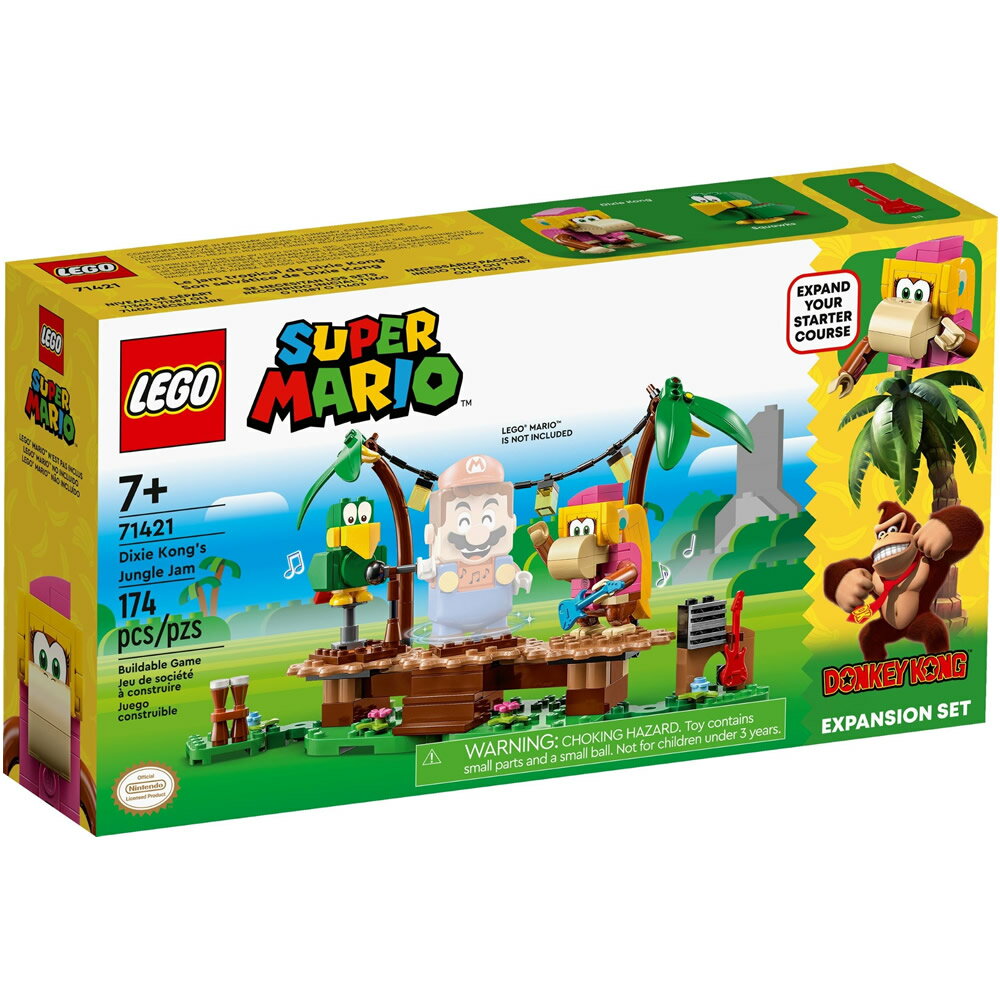 樂高LEGO 71421 Super Mario 瑪利歐系列 蒂克斯剛的叢林音樂會