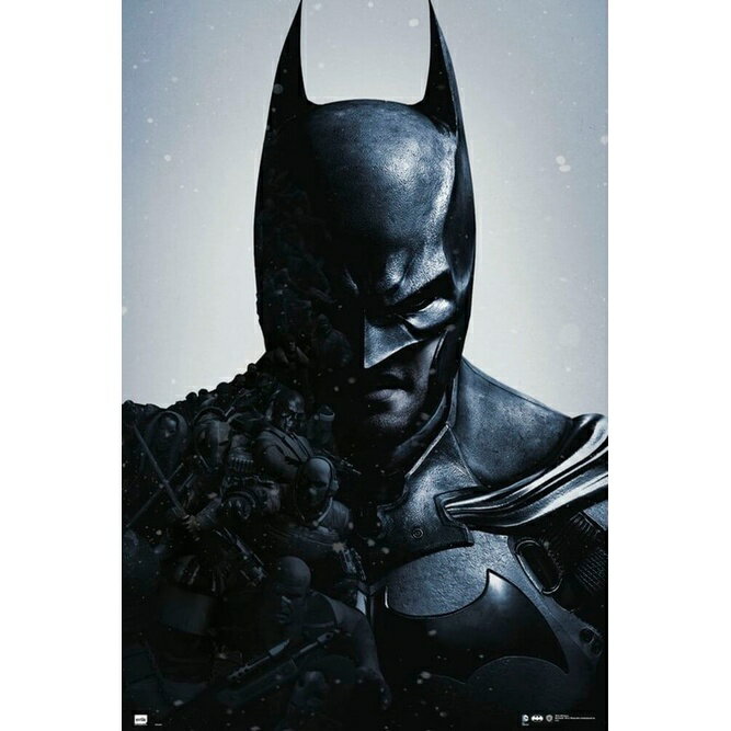 【DC】蝙蝠俠 Batman 阿卡漢起源 (特寫) 進口海報/居家裝飾/牆壁裝飾