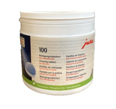 Jura 咖啡機雙重效用清洗藥片 100入/罐 JU100-DC (下單前需詢問商品是否有貨LINE@ID:@kto2932e)
