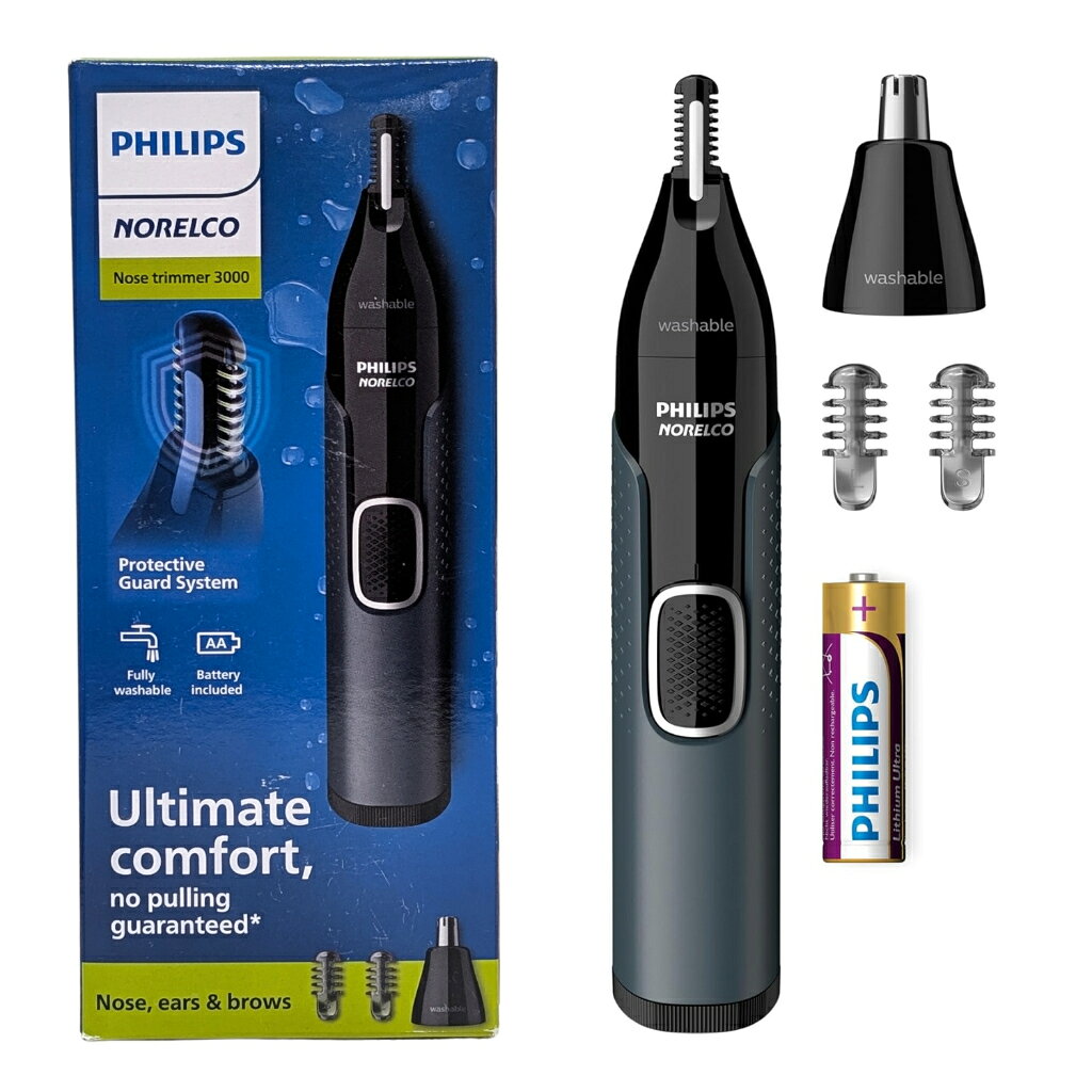 [3美國直購] Philips Norelco NT5600 NT3600 NT1605 鼻毛修剪器 除毛刀 電動鼻毛刀鼻毛剪 修眉毛刀 0