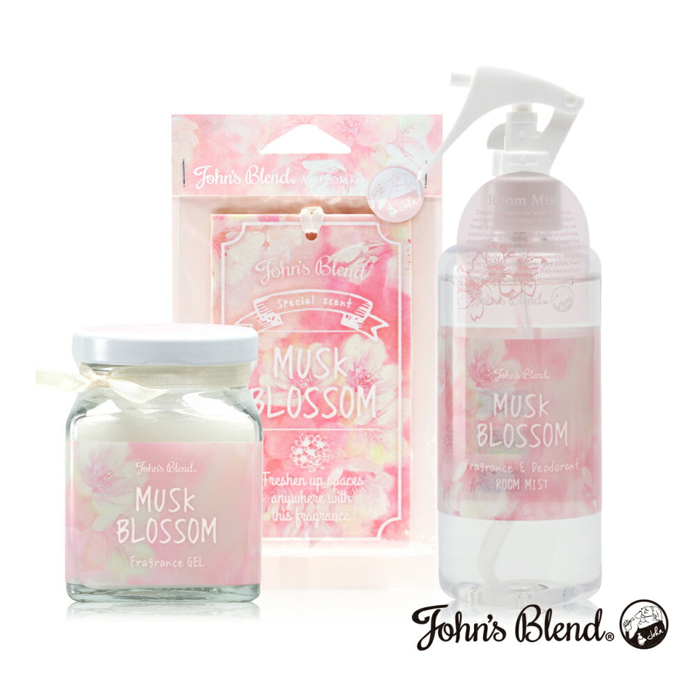 【John’s Blend】2025年限定櫻花系列 (香氛掛片/香氛除臭噴霧/擴香膏/髮香噴物/精油)
