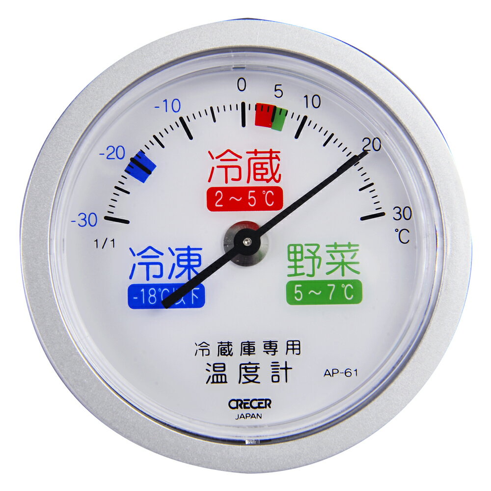 CRECER AP-61 日本冰箱用冷藏溫度計/個