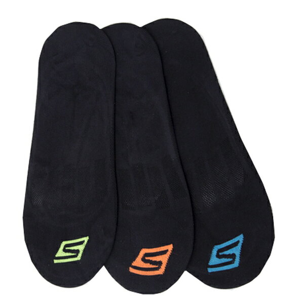 Skechers Sock [S101589-001] 男襪 船型襪 隱形襪 透氣 舒適 薄款 3入 10-11