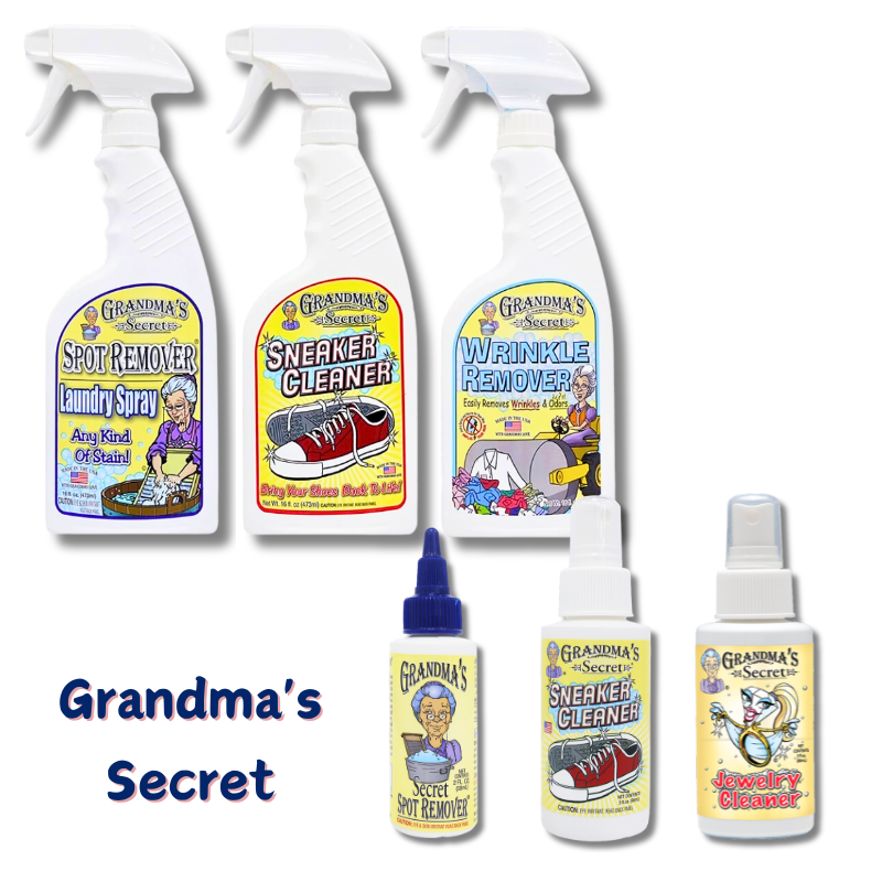 美國 Grandma's Secret 老奶奶的秘密 清潔劑 衣物去漬/衣物去皺/鞋用去漬/珠寶清潔 現貨 ｜換季推薦⚡專櫃保養 初秋彩妝 品牌香氛 【心心哈德】