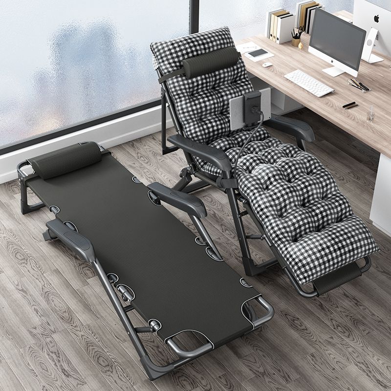 折疊床單人床午睡家用簡易午休床便攜多功能辦公室躺椅