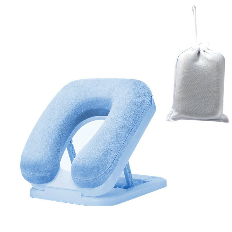 [現貨]摺疊午睡枕 辨公室枕 午覺枕 午睡枕 午休枕頭 學生枕頭 午安枕 趴睡枕頭 旅行枕 辨公室摺疊午睡趴枕 0