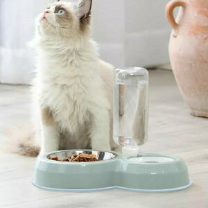 寵物碗 喝水碗 飼料碗 - 貓碗 狗碗 自動飲水器 不鏽鋼碗 寵物碗 飼料碗 自動喝水碗 喝水碗 自動飲水 自動續水 寵物 碗