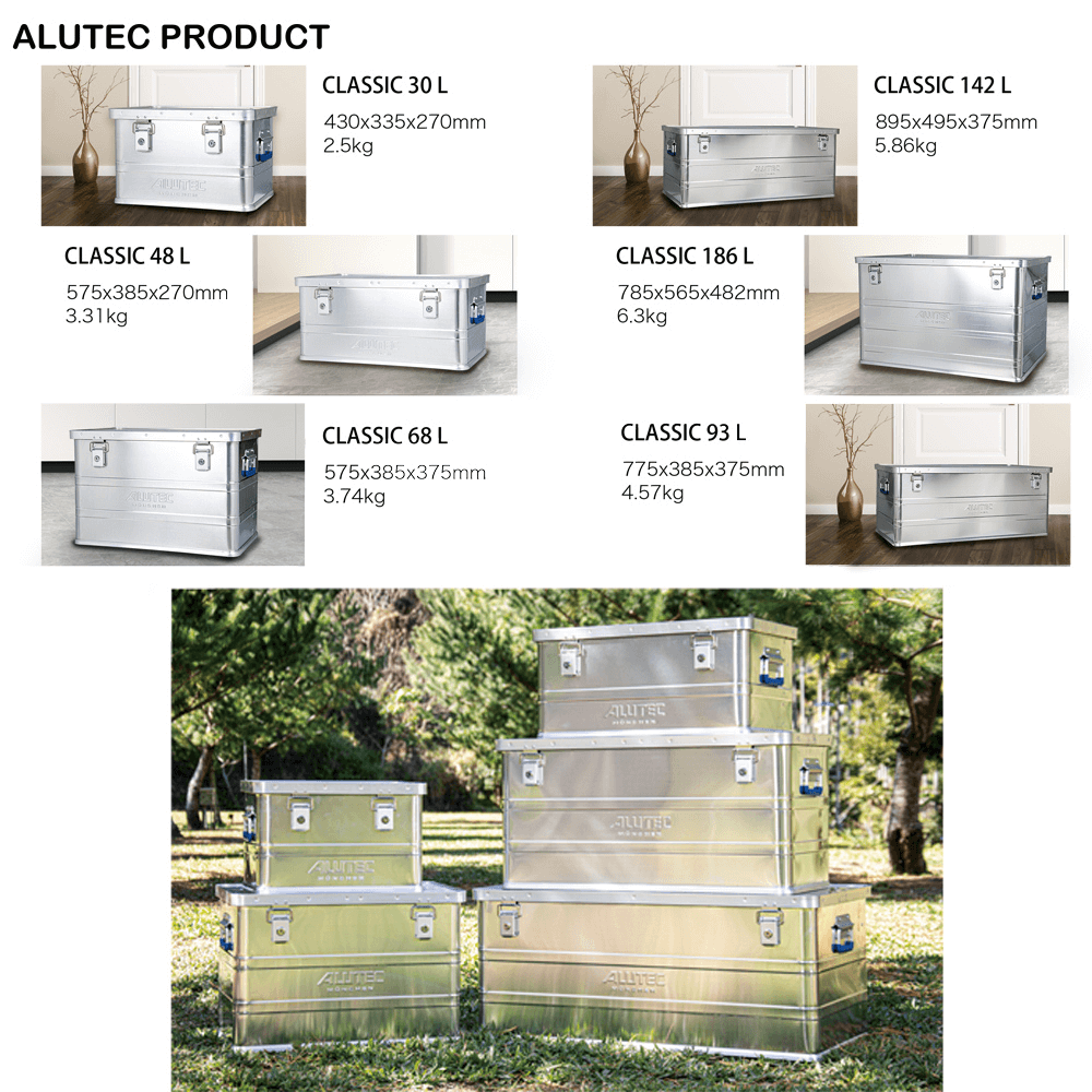 ALUTEC / ALUMINIUM BOX CLASSIC 48L 2個 vtiwbzone.edu.pk