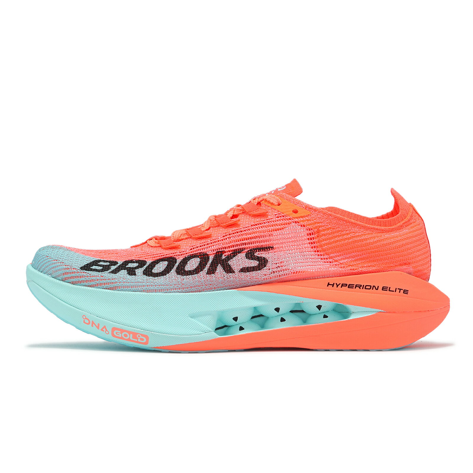 Brooks 競速跑鞋 Hyperion Elite 5 男鞋 橘 藍 碳板 緩衝 路跑 運動鞋 1000491D681