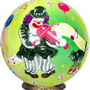 P2 - UN-A5005 球型拼圖 快樂小丑拼圖240片＂此商品為絕版品＂