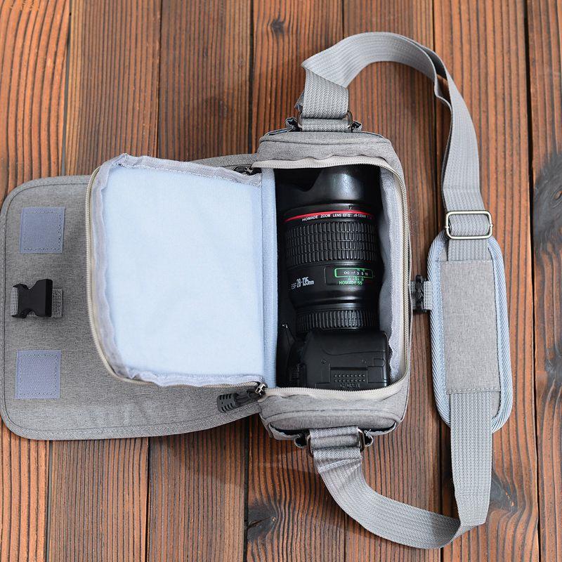 相機包時尚單反相機包單反單肩相機包佳能防水便攜微單包佳能r50相機包