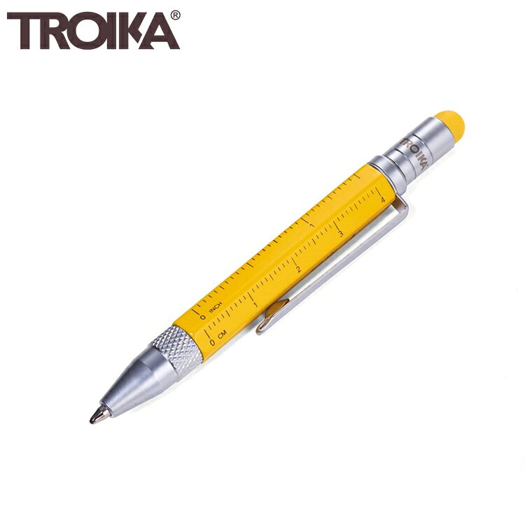 又敗家@德國TROIKA短版多功能工具筆PIP25隨身筆CONSTRUCTION圓珠筆LILIPU短筆多功能筆隨身原子筆【全館299超取免運】【APP下單點數4倍送】 5