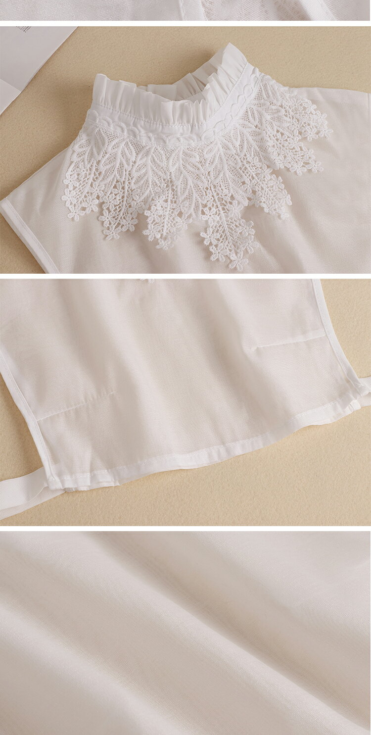 女性服飾配件假領子女百搭假領多功能裝飾假衣領薄款透氣襯衣領子 4