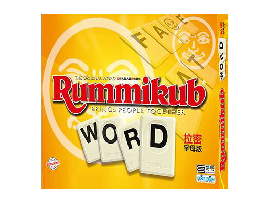 拉密 英文字彙牌 Rummikub Word 高雄龐奇桌遊 正版桌遊專賣 哿哿屋